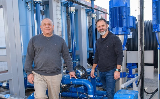 מימין: שי כהן וגדי איזנקוט, צילום: ישראל הדרי